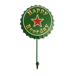 Gancho de Parede Retro Cerveja Decorativo