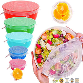 Kit Tampa de Silicone Para Alimentos | Adaptable - My Store